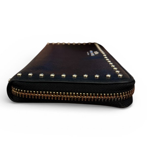 Coach Studded Long Zip Wallet - Picture 5 of 7